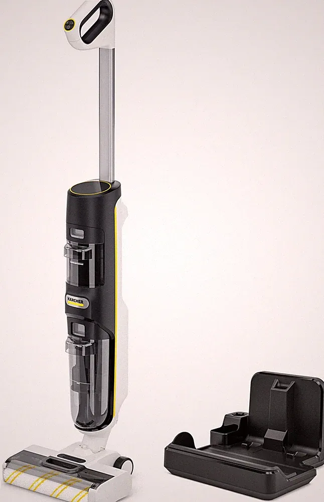 KÄRCHER Akku-Saugwischer FCV 4 Dry 180W selbstreinigend beutellos B-WARE