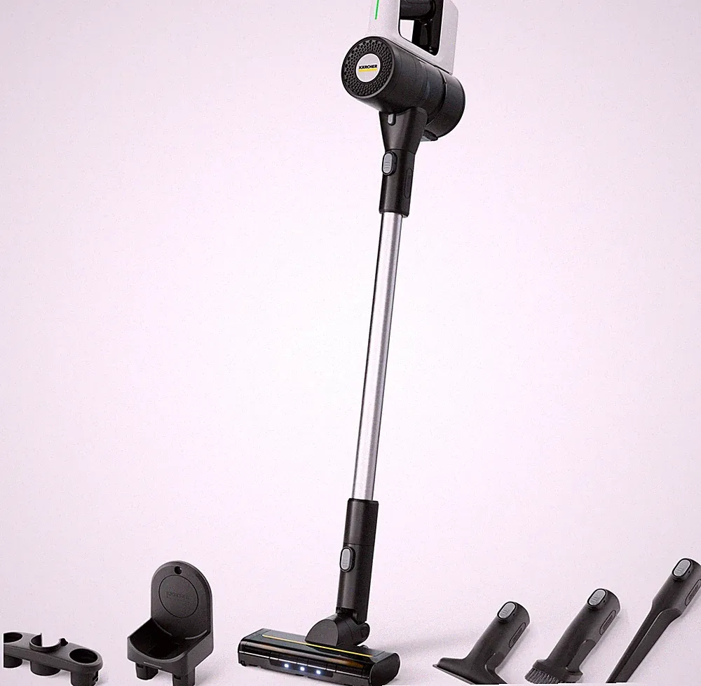 KÄRCHER Akku-Stielstaubsauger VCS 3 Nano Complete Staubsauger Weiß B-WARE