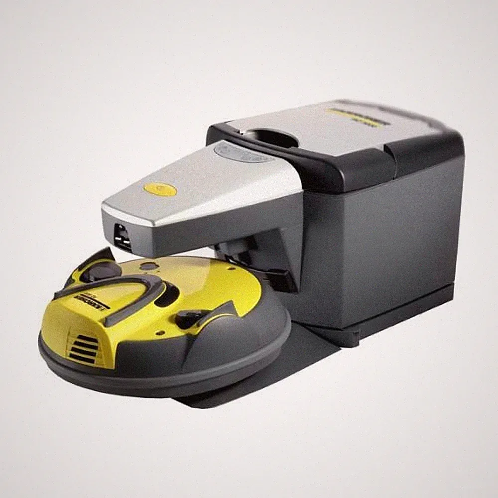 Kärcher RC 3000 - Staubsaugerroboter mit Absaugstation, neu eingebaute Akkus