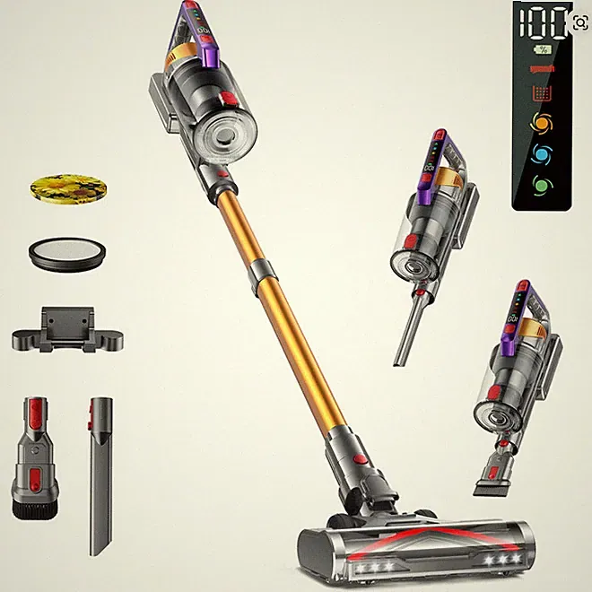 Kissof S17 Pro Akku-Staubsauger Handgerät Beutellos Kabellos 18 V