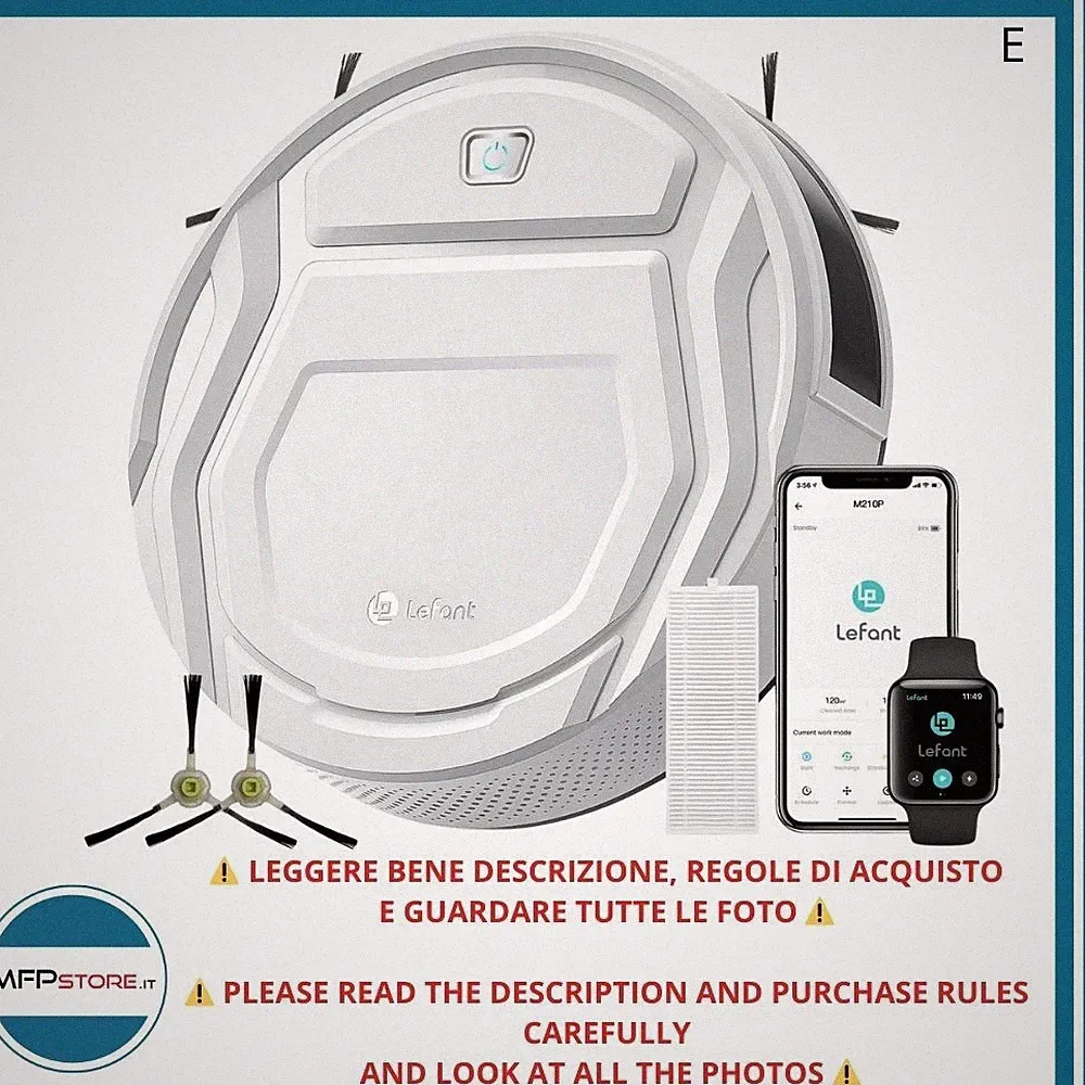 LEFANT M210P Staubsauger Roboter
