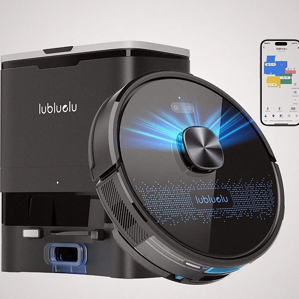 Lubluelu LiDAR Saugroboter mit Absaugstation