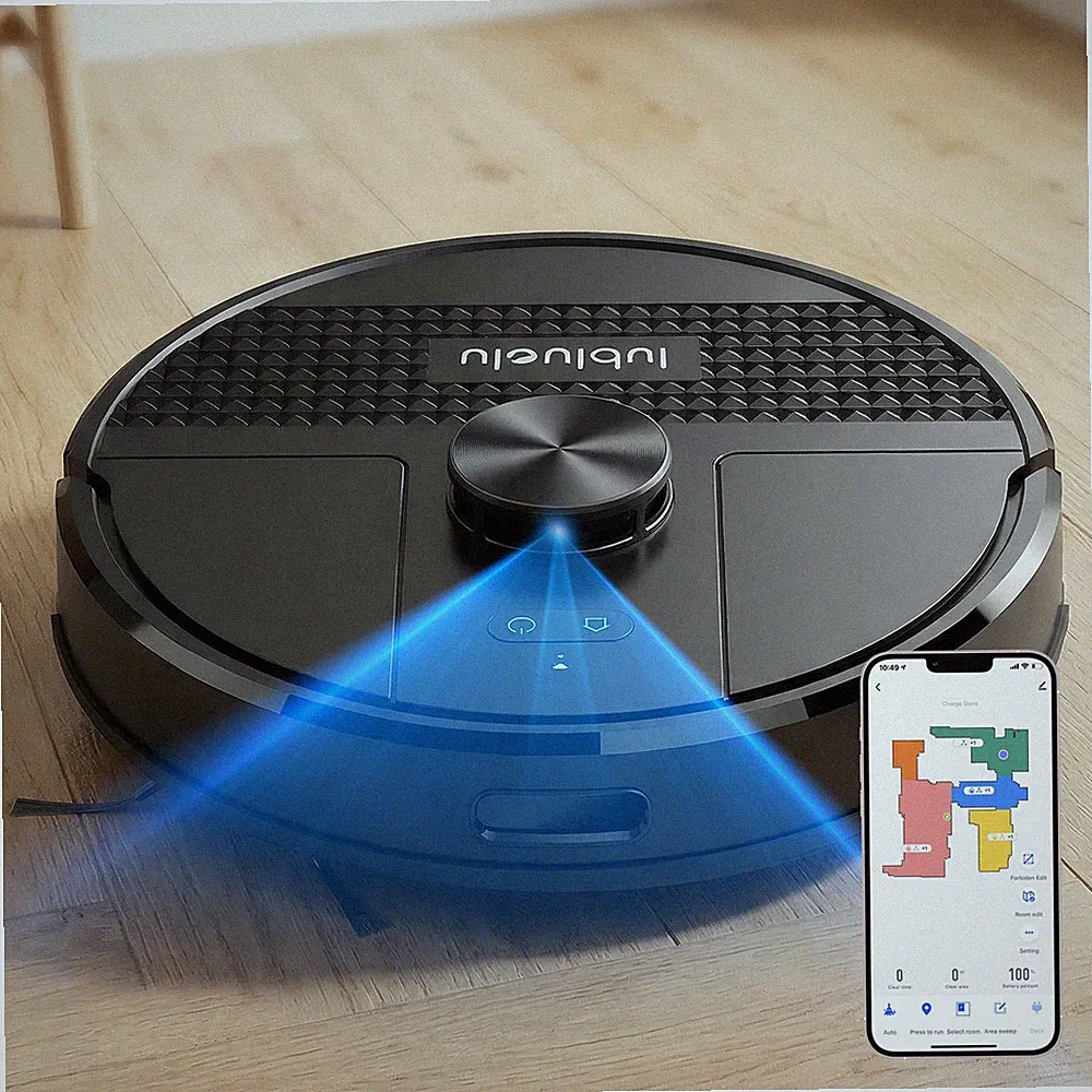 Lubluelu Saugroboter mit LiDAR WLAN
