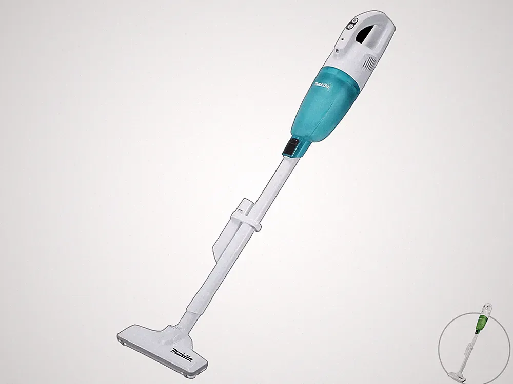 Makita CL117FDX1 Akkustaubsauger 12V beutellos LED Stabstaubsauger 2Ah Werkstatt