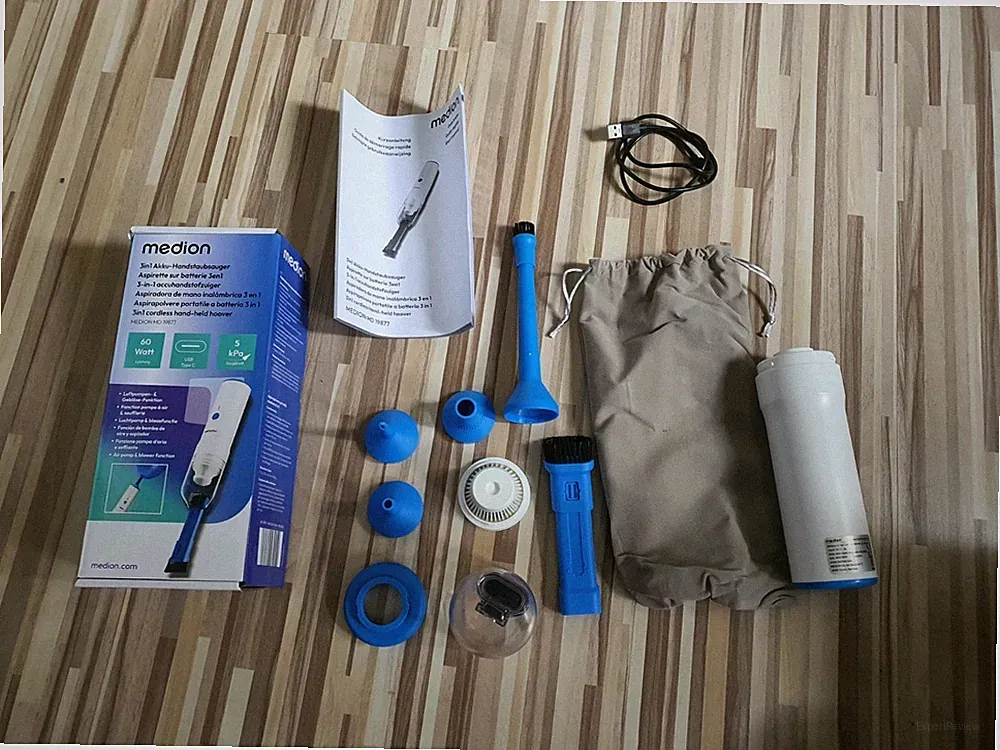 MEDION 3in1 Akku-Handstaubsauger