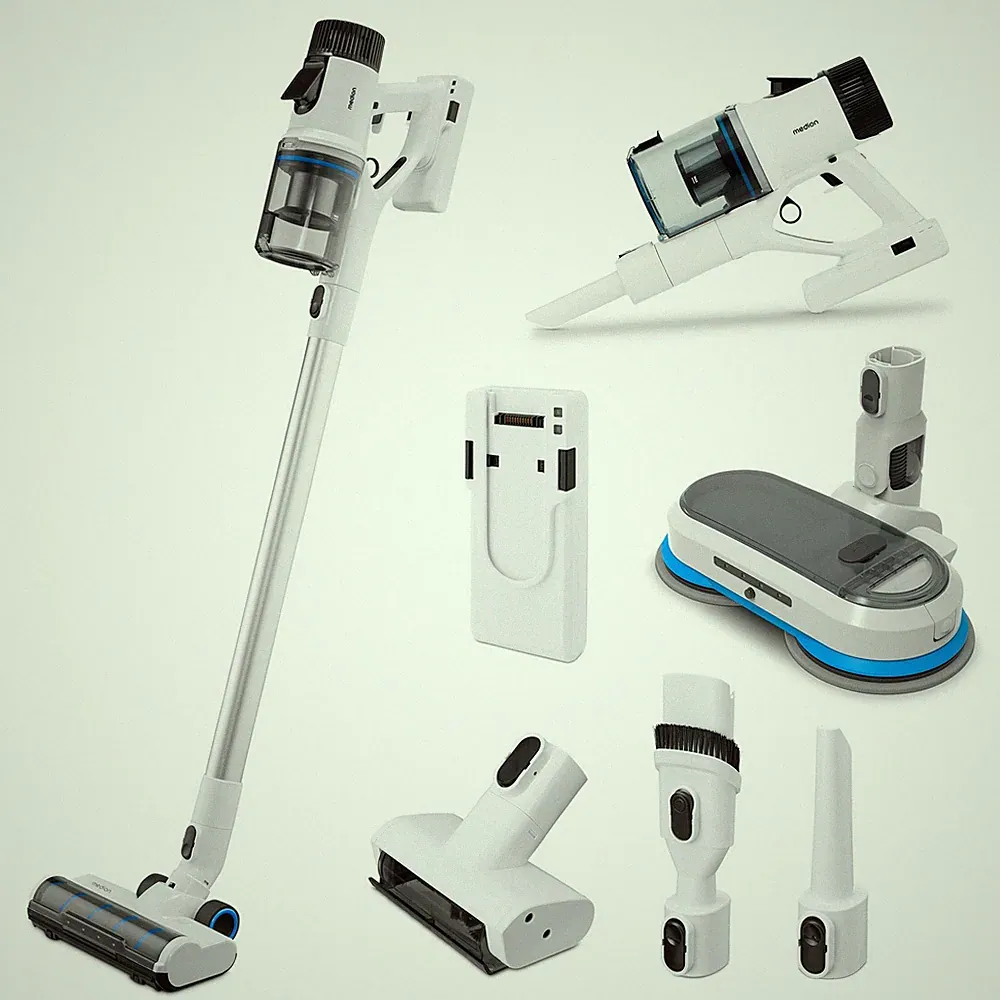 MEDION | P400 W+ | Akku-Staubsauger mit Wischfunktion GWNF-323