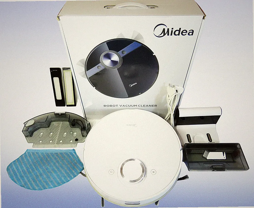 Midea M7 Saugroboter mit Wischfunktion intelligenter Navigation WLAN, in OVP
