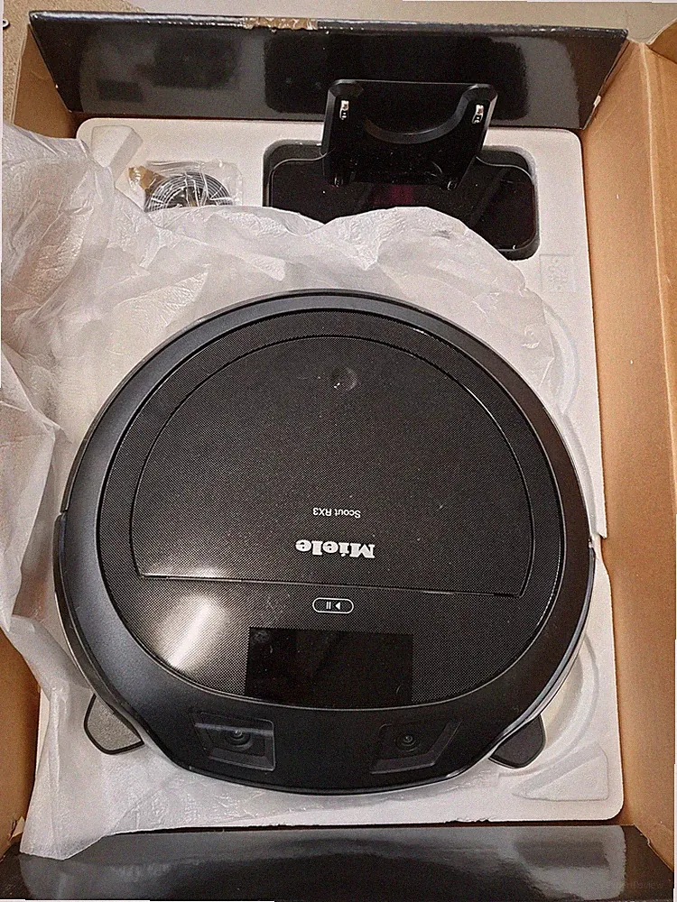 MIELE Scout RX3 Saugroboter Staubsauger App-Steuerung Obsidianschwarz