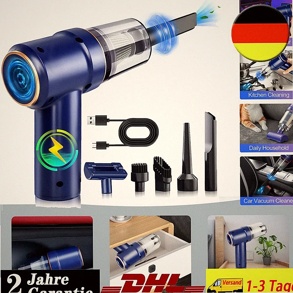 Mini-Handstaubsauger Nass & Trocken USB