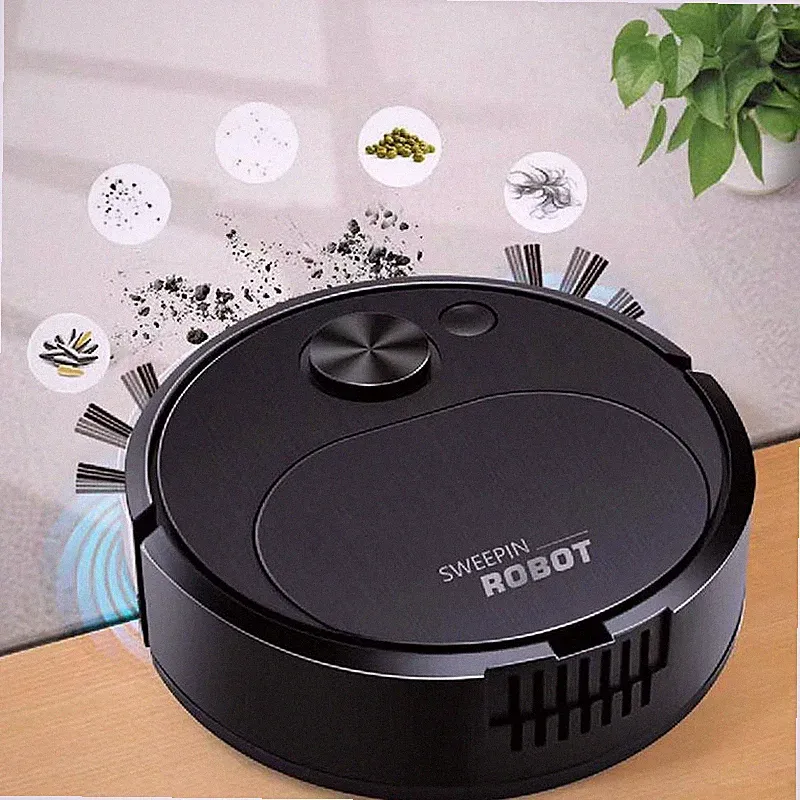 Neuer Usb-roboterstaubsauger Mit Wischfunktion – 3-in-1 Smart Kabellos 1500 Pa