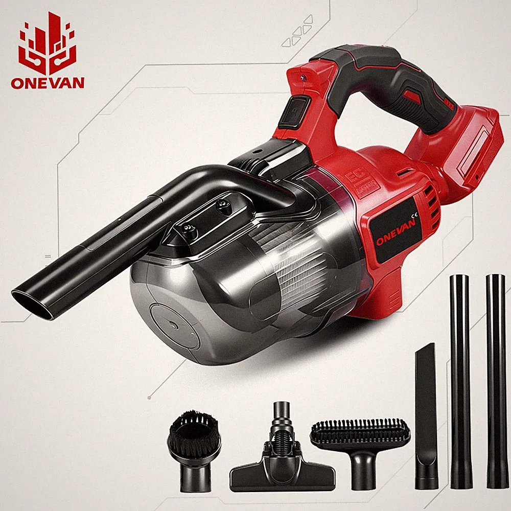 ONEVAN Für Makita Akku Staubsauger Handstaubsauger kabellos Sauger Auto 6-IN-1