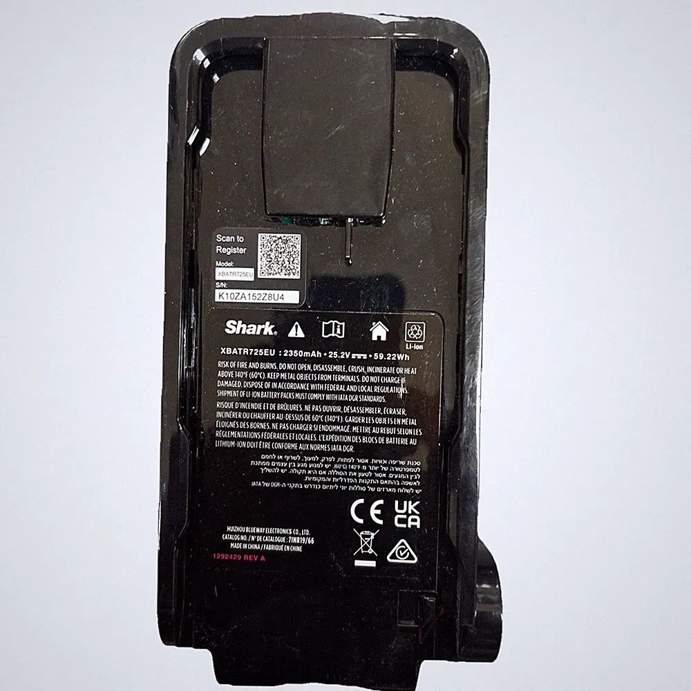 Original Shark IZ300UK IZ320UKT Akku für Akku-Staubsauger, funktioniert