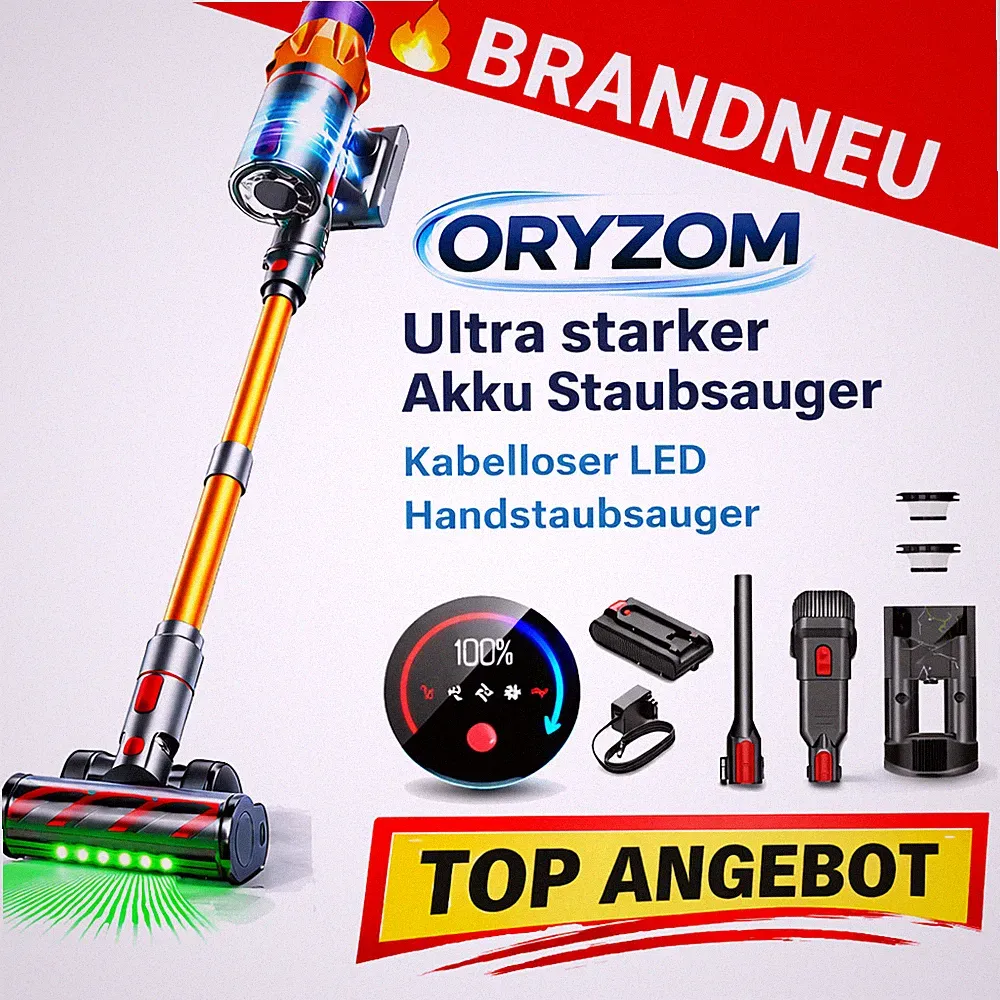 Oryzom™ Ultra Akku Handstaubsauger