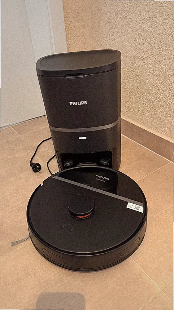 Philips Homerun Serie 3000 Saugroboter mit Wischfunktion und Absaugstation