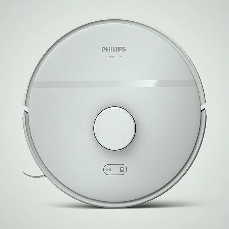 Philips XU2100/20 Saugroboter Weiß Laser Wischen 130 Min 0,4L 9,7cm Li-Ion