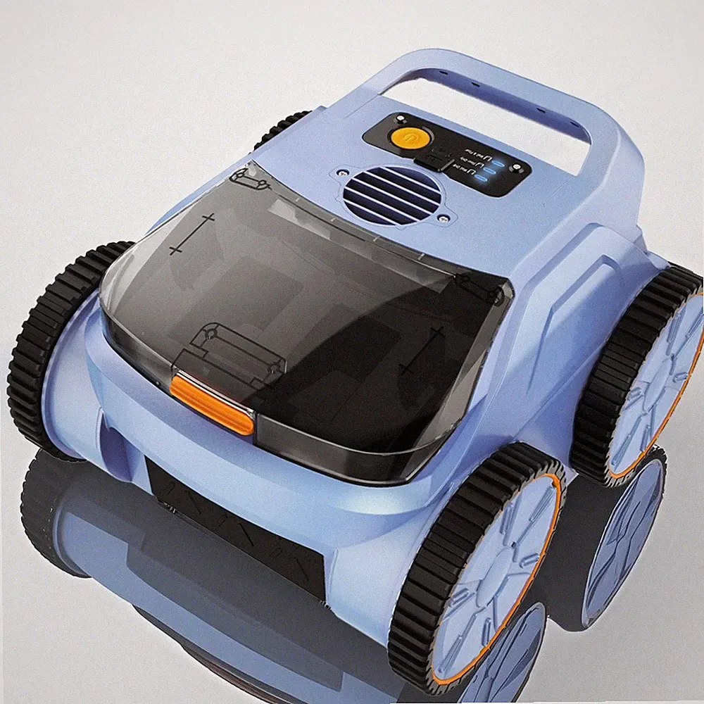 Poolroboter mit Akku, 180 Min. Kabellos Poolsauger Poolroboter Wand und Boden
