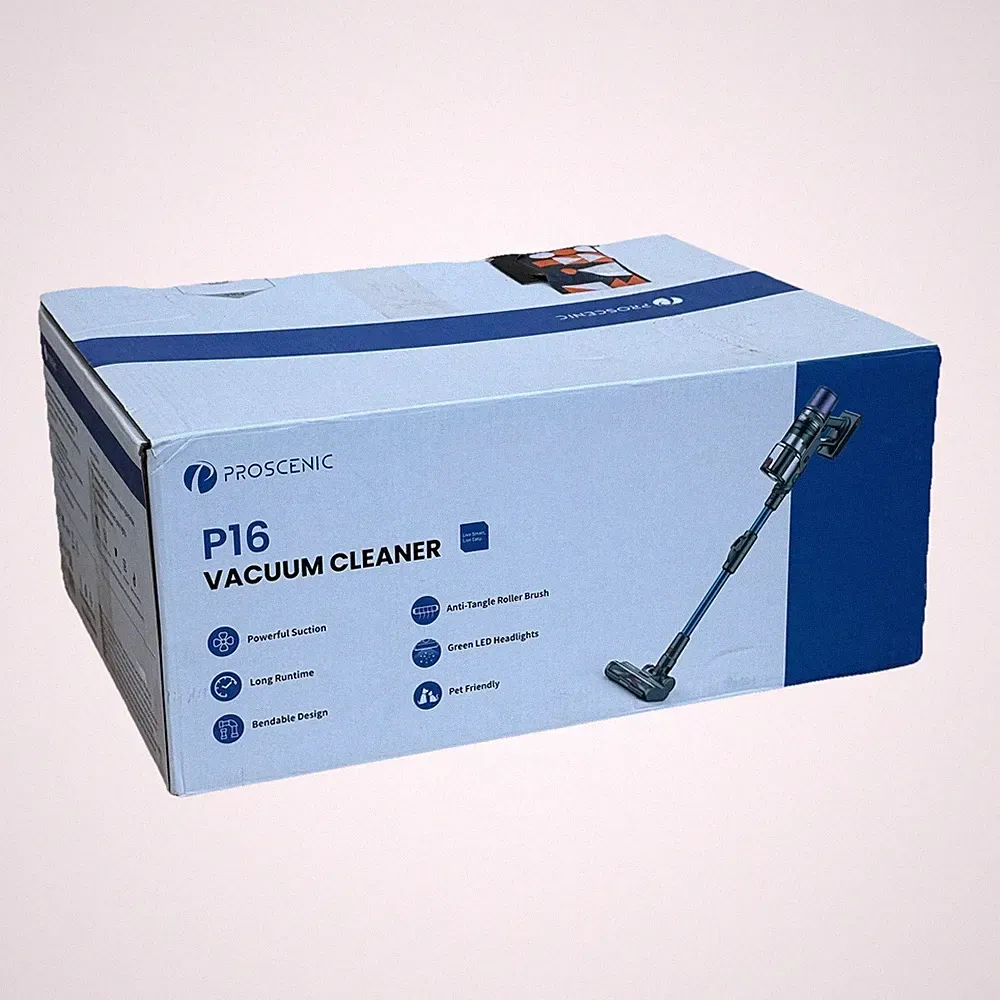 Proscenic P16 Akku Staubsauger Kabellos, 55Kpa 550W 65Min Kabelloser Staubsauger
