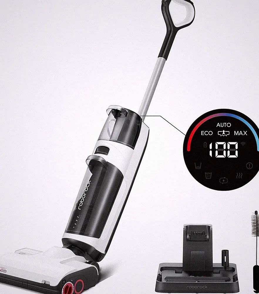 Roborock Dyad Pro Nass Trockensauger mit Selbstreinigend & Trocknende,17K Pa