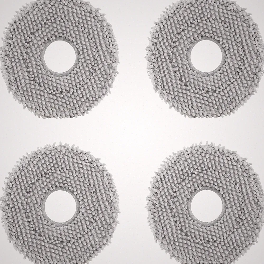 Roborock Qrevo Wischmopp Ersatz 4er Pack