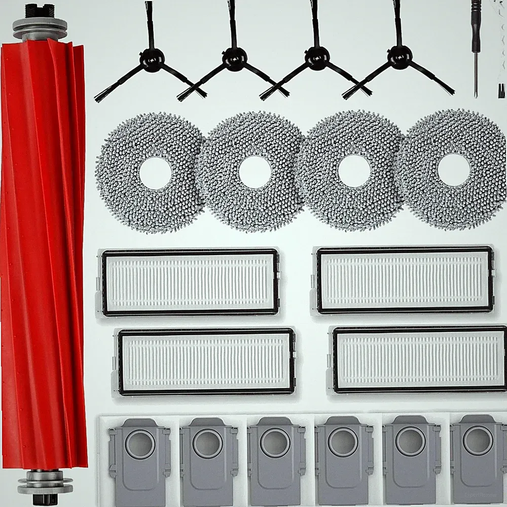 Roborock Qrevo Zubehörset Staubsauger Ersatzteile Wischpads HEPA Filter