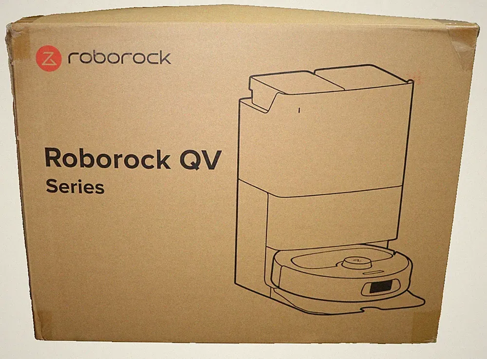 roborock QV 35A Set Saugroboter mit App und Wischfunktion mit 8.000 Pa Saugkraft