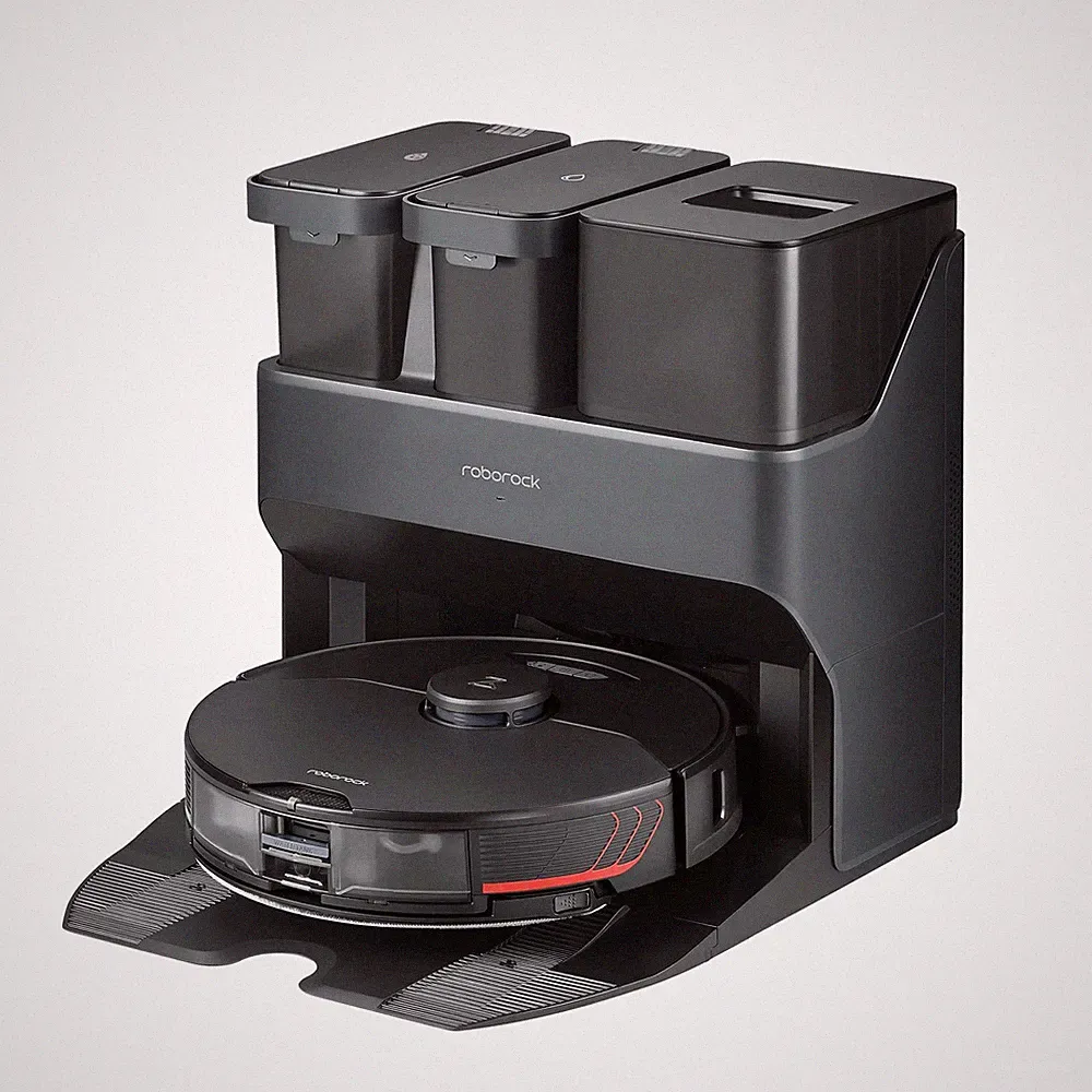 Roborock S7 MaxV Ultra Staubsaugerroboter, 5100 Pa, Schwarz