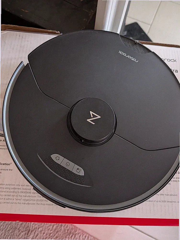 roborock S7 MaxV Ultra Staubsaugerroboter Smart Home kabellos schwarz Zubehör