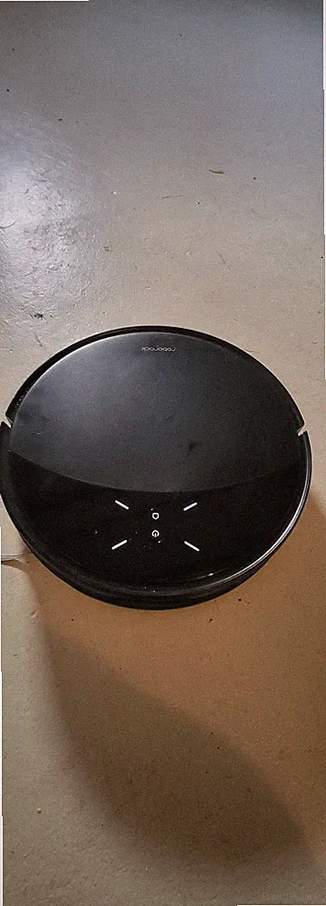 Roborock Staubsaugerroboter kabellos mit Rotationsbürsten, Schwarz