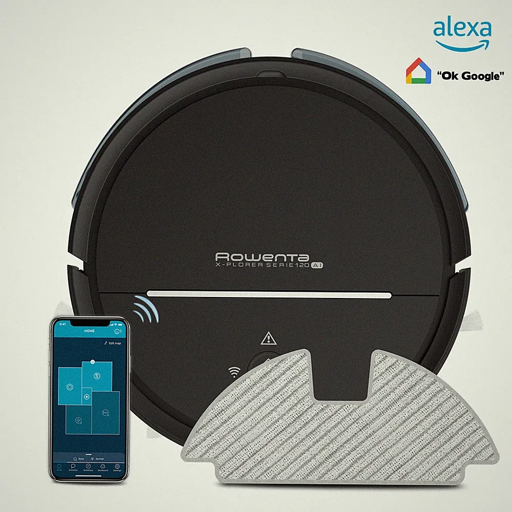 ROWENTA Staubsauger Roboter RR7865 X-plorer Serie 120 AI Animal & Allergy (2) 🔝