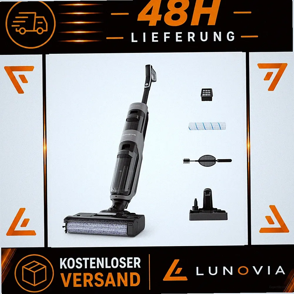 Rowenta X-Clean 4 kabelloser Nass- und Trockenstaubsauger mit LED