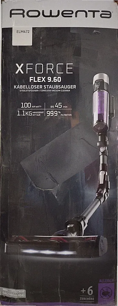 Rowenta X-Force Flex 9.60 Akku-Stielstaubsauger RH20 + Ladegerät