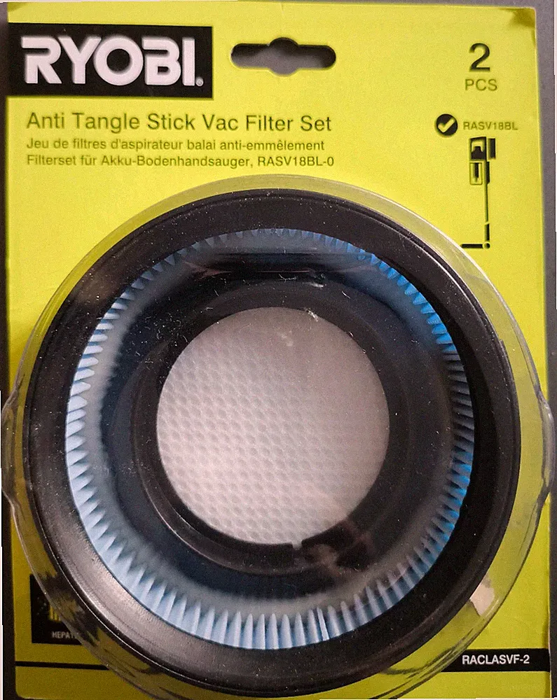 Ryobi Hepafilter für RASV18BL