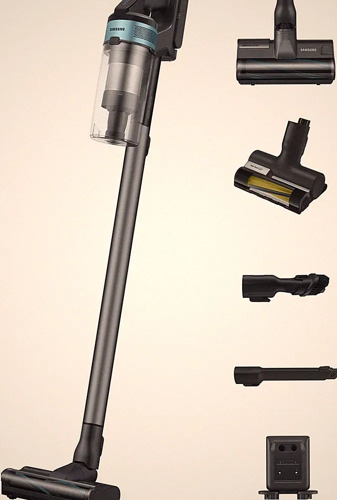 SAMSUNG Akku-Handstaubsauger VS20B75BGR1/WD, Jet 75E PetPRO 550W B-WARE