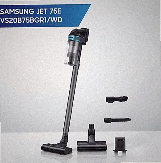 Samsung Jet 75E PetPRO Akku-Staubsauger VS20B75BGR1 550W Tierhaarsauger B-Ware