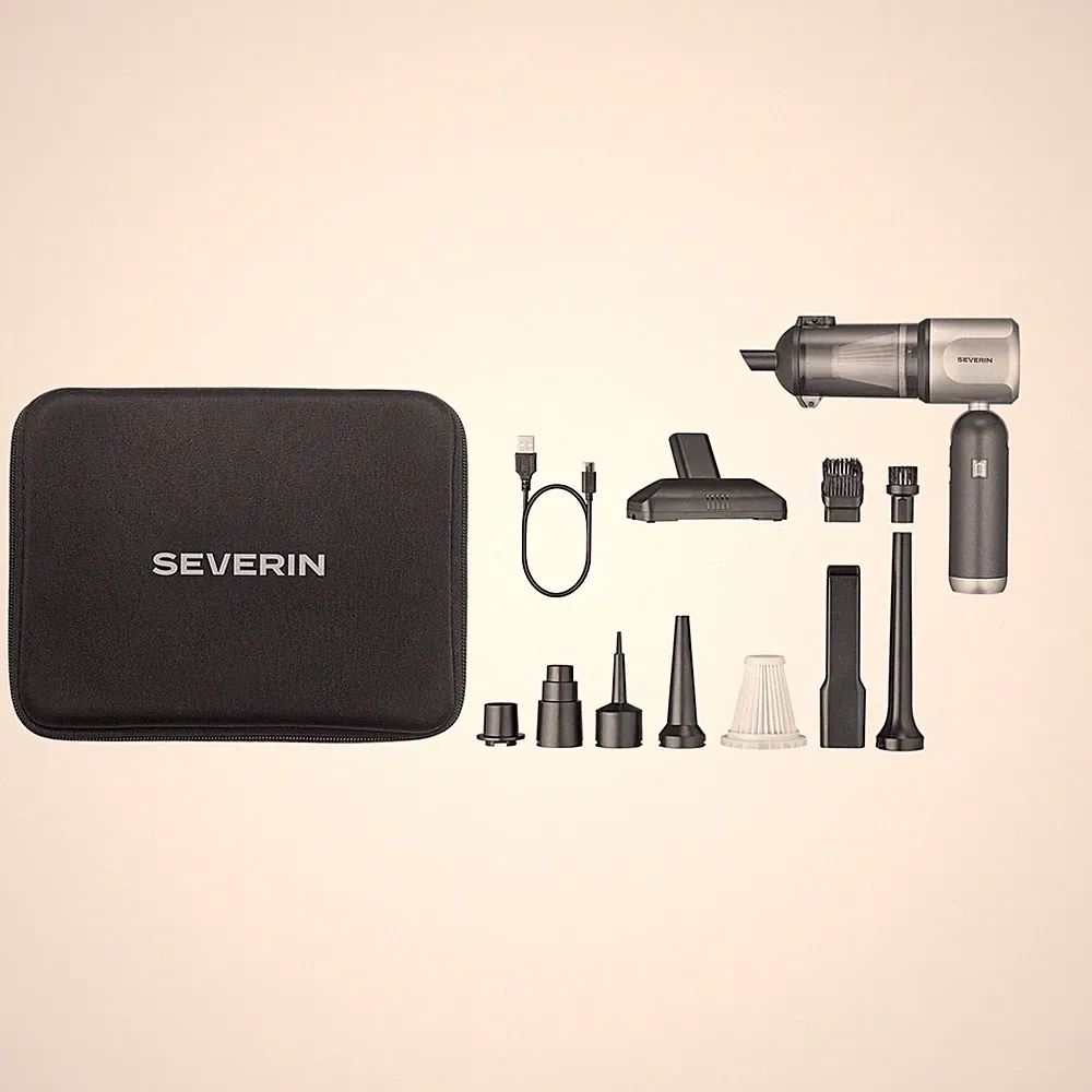 Severin HV 7137 S-Power DuoBoost Akku-Handstaubsauger ohne Stiel Handstaubsauger