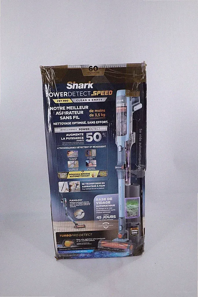 Shark IA3244EUT Akku Staubsauger (kabellos, beutellos, 350 Watt, 0,5 l Fassung)