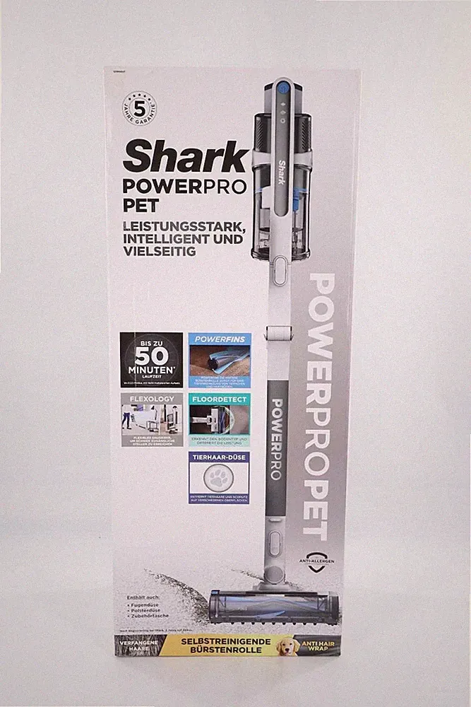 Shark IZ380EUT PowerPro Pet Akku Staubsauger, 181 Watt, kabellos, beutellos