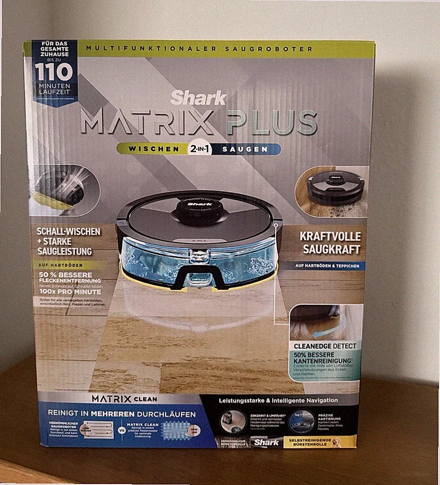 Shark Matrix Plus 2-in-1 Staubsaugerroboter