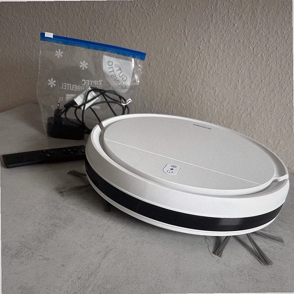 SilverCrest Saugroboter von Lidl inkl. Fernbedienung & Netzteil