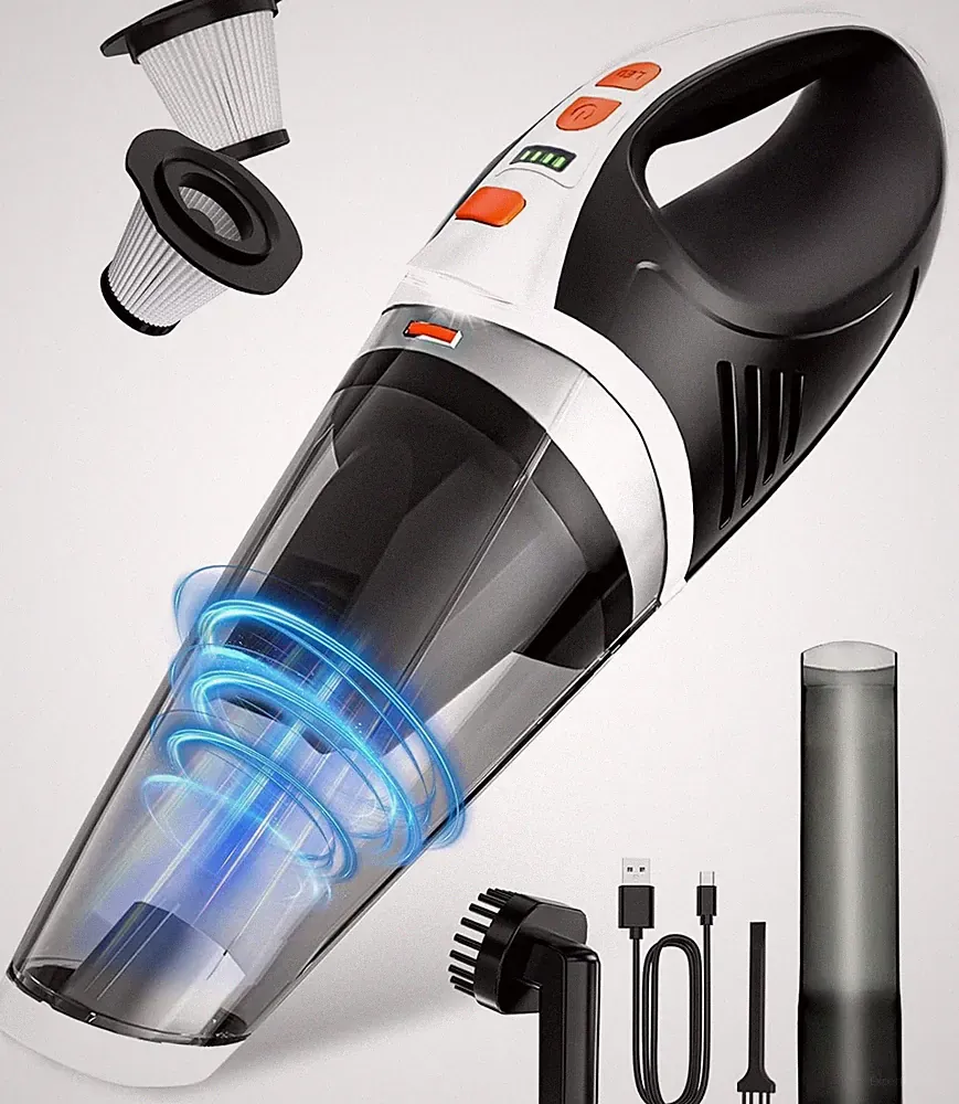4-in-1 Handstaubsauger Akku mit HEPA-Filter