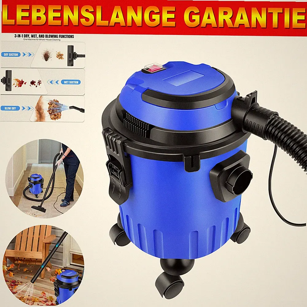 Staubsauger Beutellos Nass Trocken Sauger Industriestaubsauger Mit Blasfunktion