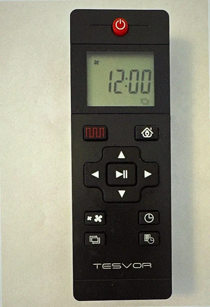 Tesvor Fernbedienung mit Display für Staubsaugerroboter kabellos Für X500-V300 ✅