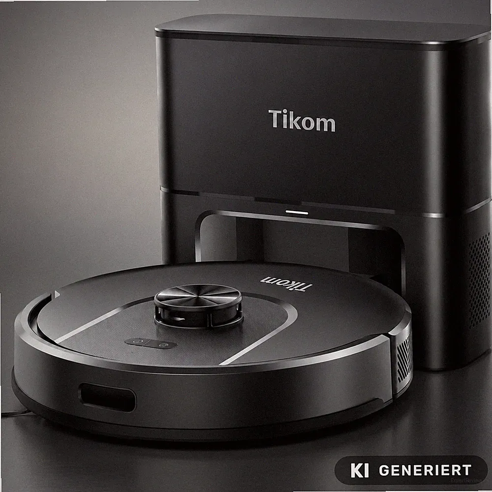 Tikom L8000 Plus Saugroboter Wischfunktion Absaugstation 360°-LiDAR NEU OVP
