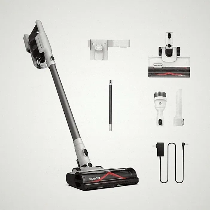 Tineco A30S Plus kabelloser Akku-Staubsauger (aufrecht), weiß