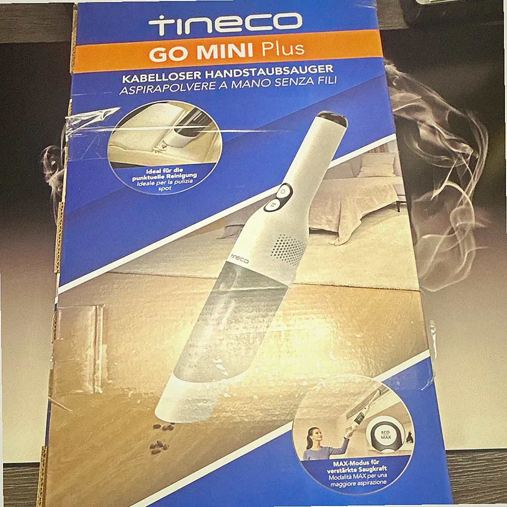 Tineco GO MINI Plus kabelloser tragbarer Handstaubsauger, Weiß