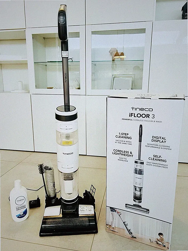 Tineco iFloor 3 Nassauger Trockensauger 3in1 kabelloser Bodensauger