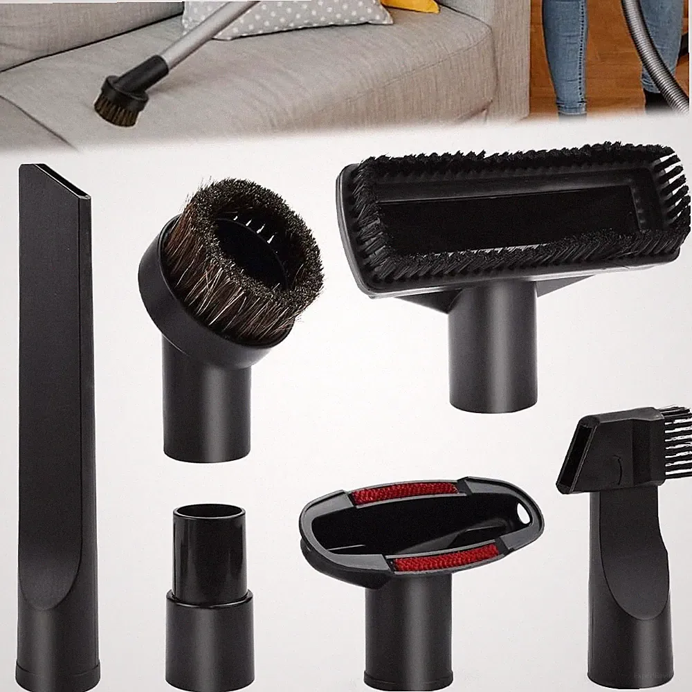 Universal Staubsauger Reinigungsbürste Set 6 Stück Zubehör 32-35mm Adapter