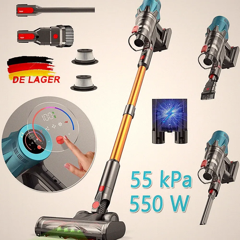 V18 Akku Staubsauger 550W