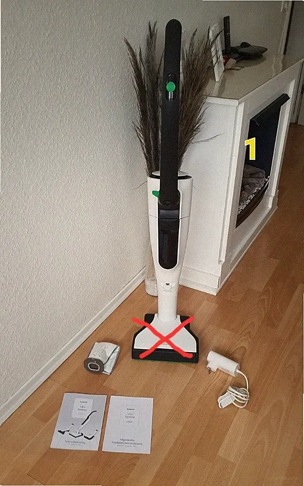 Vorwerk Kobold Akkusauger VK7 Ohne Elektrobürste Nur Das Grundgerät