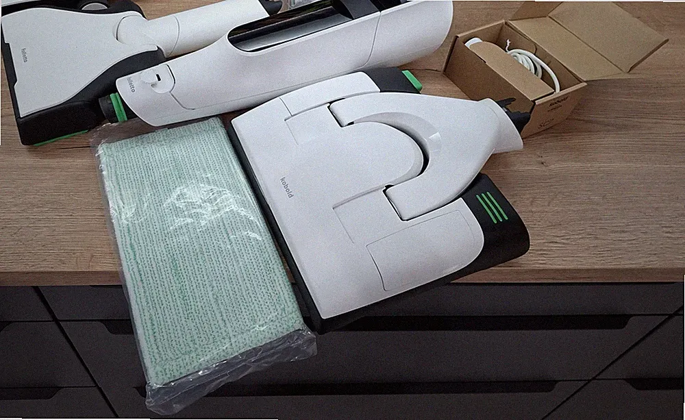 Vorwerk Kobold Folletto VK7 AKKUSAUGER + EB7 + SP7 + Filterset TOP ZUSTAND